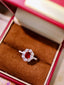 14K GOLD 1.62 CTW NATURAL RUBY & DIAMOND RING