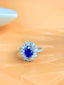 14K GOLD 2.68 CTW NATURAL SAPPHIRE & DIAMOND RING/PENDANT