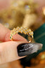 14K GOLD 0.42 CT NATURAL H DIAMOND RING