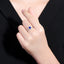 14K GOLD 1.37 CTW NATURAL SAPPHIRE & DIAMOND RING