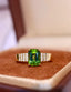 14K GOLD 1.74 CTW NATURAL TOURMALINE & DIAMOND RING