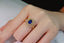 14K GOLD 1.4 CTW NATURAL SAPPHIRE & DIAMOND RING