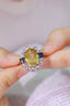 14K GOLD 7.6 CT NATURAL TOURMALINE RING