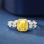 14K GOLD 1.49 CTW NATURAL YELLOW DIAMOND & DIAMOND RING