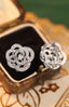 14K GOLD 0.9 CT NATURAL H DIAMOND EARRINGS