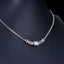 14K GOLD 2.92 CTW NATURAL SAPPHIRE & DIAMOND NECKLACE