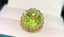 14K GOLD 8.33 CTW NATURAL TOURMALINE & DIAMOND RING