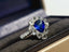 14K GOLD 2.34 CTW NATURAL SAPPHIRE & DIAMOND RING