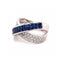 14K GOLD 2.78 CTW NATURAL SAPPHIRE & DIAMOND RING