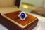 14K GOLD 3.95 CTW NATURAL SAPPHIRE & DIAMOND RING