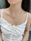 14K GOLD 3.19 CTW NATURAL RUBY & DIAMOND NECKLACE