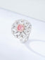 GIA CERTIFIED 14K GOLD 2.43 CTW NATURAL PINK DIAMOND & DIAMOND RING