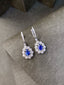 14K GOLD 8.50 CTW NATURAL SAPPHIRE & DIAMOND JEWELRY SET