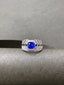 14K GOLD 2.22 CTW NATURAL SAPPHIRE & DIAMOND RING