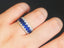 14K GOLD 2.92 CTW NATURAL SAPPHIRE & DIAMOND RING