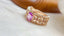 14K GOLD 1.00 CT NATURAL PADPARADSCHA SAPPHIRE & RUBY & DIAMOND RING