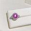 14K GOLD 4.76 CTW NATURAL STAR SAPPHIRE & DIAMOND RING