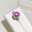 14K GOLD 4.76 CTW NATURAL STAR SAPPHIRE & DIAMOND RING