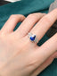 14K GOLD 2.09 CTW NATURAL SAPPHIRE & DIAMOND RING