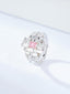 GIA CERTIFIED 14K GOLD 1.93 CTW NATURAL PINK DIAMOND & DIAMOND RING