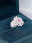 GIA CERTIFIED 14K GOLD 1.93 CTW NATURAL PINK DIAMOND & DIAMOND RING