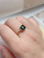 14K GOLD 2.25 CT NATURAL TOURMALINE & DIAMOND RING