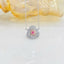 14K GOLD 0.29 CTW NATURAL PINK DIAMOND & DIAMOND NECKLACE