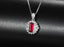 14K GOLD 1.04 CTW NATURAL RUBY & DIAMOND PENDANT