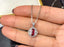 14K GOLD 1.04 CTW NATURAL RUBY & DIAMOND PENDANT