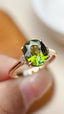 14K GOLD 1.80 CT NATURAL TOURMALINE & DIAMOND RING