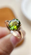 14K GOLD 1.80 CT NATURAL TOURMALINE & DIAMOND RING