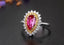 14K GOLD 2.03 CTW NATURAL RUBY & DIAMOND RING/PENDANT