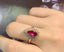 14K GOLD 2.03 CTW NATURAL RUBY & DIAMOND RING/PENDANT