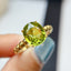 14K GOLD 3.90 CT NATURAL TOURMALINE RING