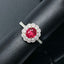 14K GOLD 1.52 CTW NATURAL RUBY & DIAMOND RING/PENDANT