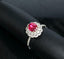 14K GOLD 1.52 CTW NATURAL RUBY & DIAMOND RING/PENDANT