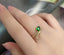 14K GOLD 0.494 CTW NATURAL EMERALD & DIAMOND RING