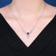 14K GOLD 1.28 CTW NATURAL RUBY & DIAMOND NECKLACE