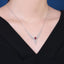 14K GOLD 1.28 CTW NATURAL RUBY & DIAMOND NECKLACE