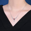 14K GOLD 1.28 CTW NATURAL RUBY & DIAMOND NECKLACE