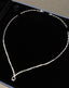 14K GOLD 1.54 CT NATURAL H DIAMOND NECKLACE