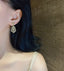 14K GOLD 2.79 CTW NATURAL H DIAMOND EARRINGS