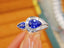 14K GOLD 2.13 CTW NATURAL SAPPHIRE & DIAMOND RING