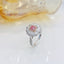 14K GOLD 1.18 CTW NATURAL PINK DIAMOND & DIAMOND RING