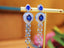 14K GOLD 4.62 CTW NATURAL SAPPHIRE & DIAMOND EARRINGS