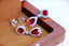 14K GOLD 3.67 CTW NATURAL RUBY & DIAMOND EARRINGS