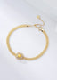 14K GOLD 0.42 CTW NATURAL YELLOW DIAMOND & DIAMOND BRACELET