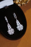 14K GOLD 1.20 CT NATURAL H DIAMOND EARRINGS