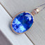 14K GOLD 10.54 CTW NATURAL TOPAZ & DIAMOND PENDANT