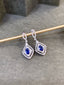 14K GOLD 6.94 CTW NATURAL SAPPHIRE & DIAMOND JEWELRY SET